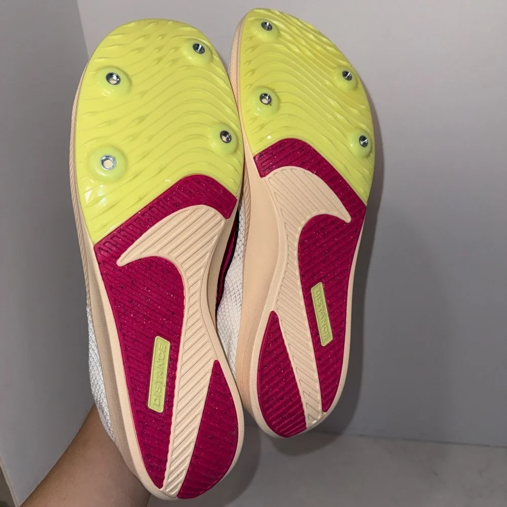 NEW Nike Zoom Rival Distance Running Track & Field- White W Size 11 Yes SPIKES